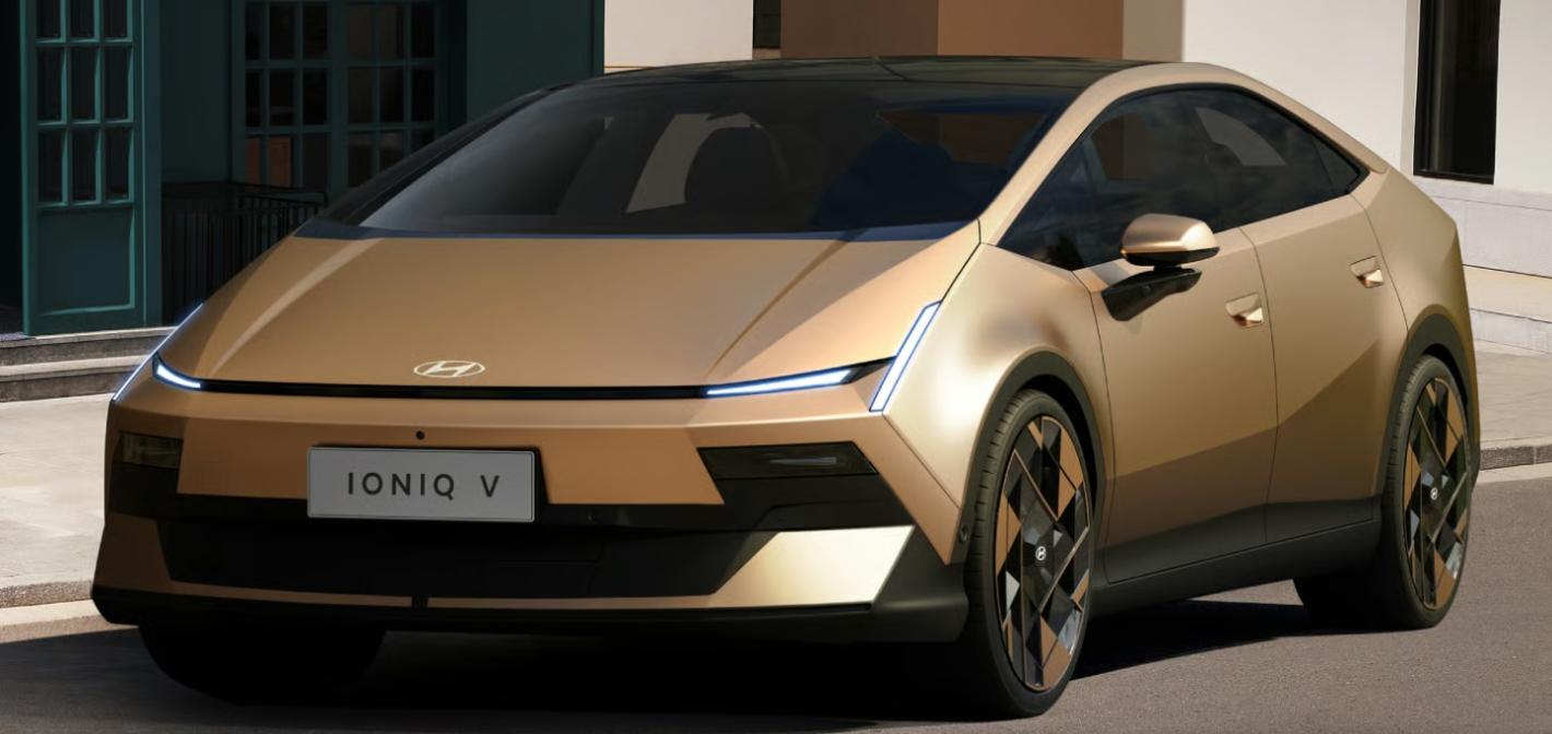 Hyundai показа голям електрически седан с интересен дизайн Снимки