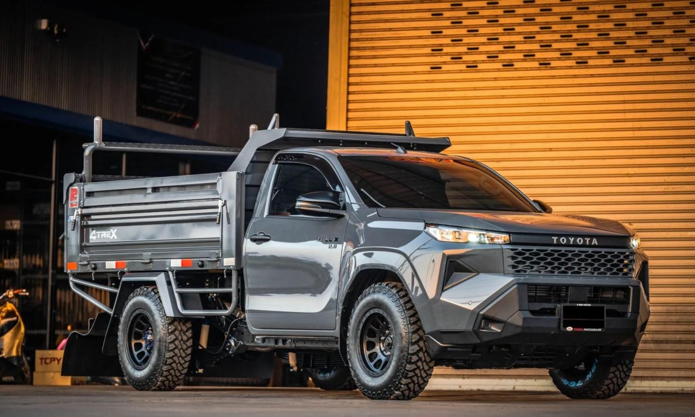 5 тона товароносимост: Представиха най-екстремния пикап на Toyota