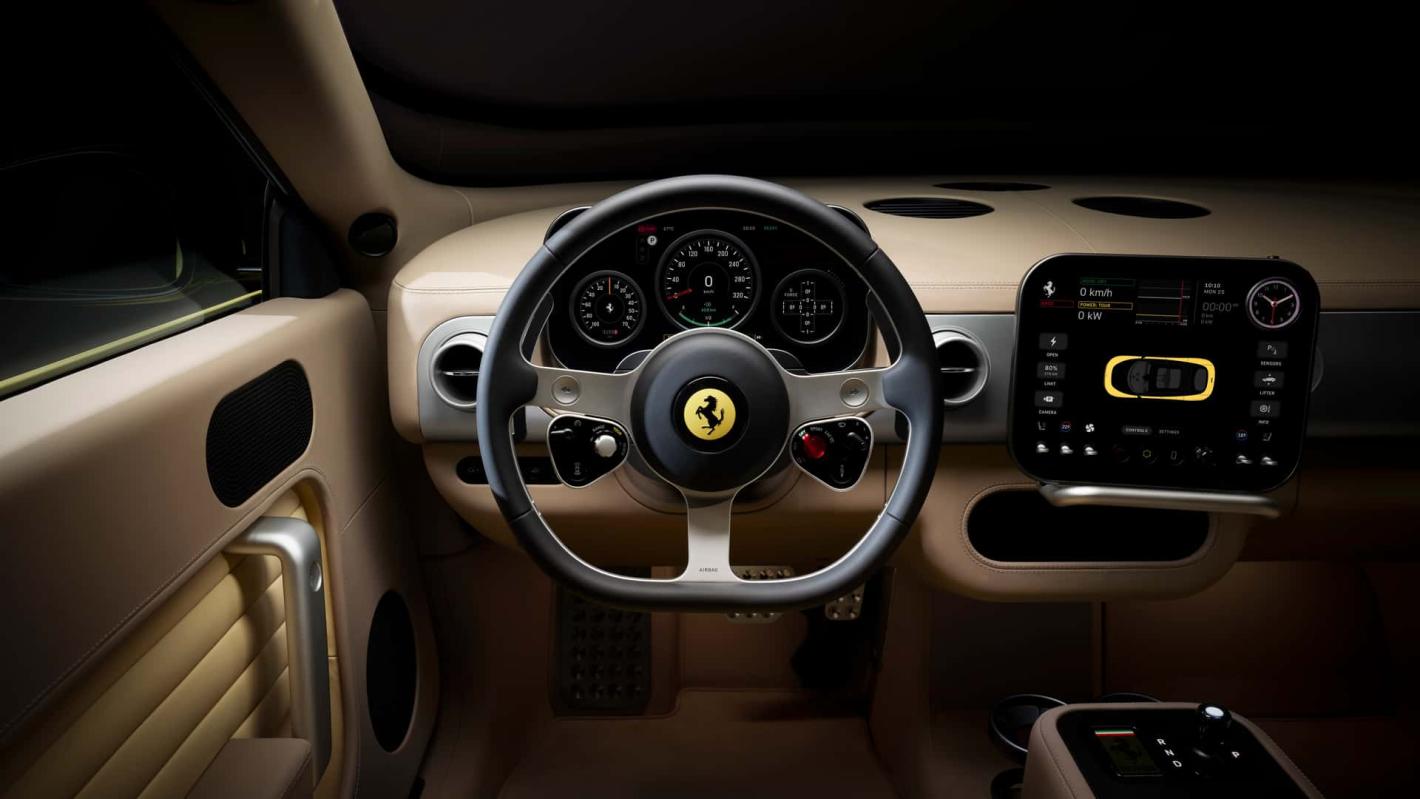 Ferrari представи първия си електрически автомобил Снимки