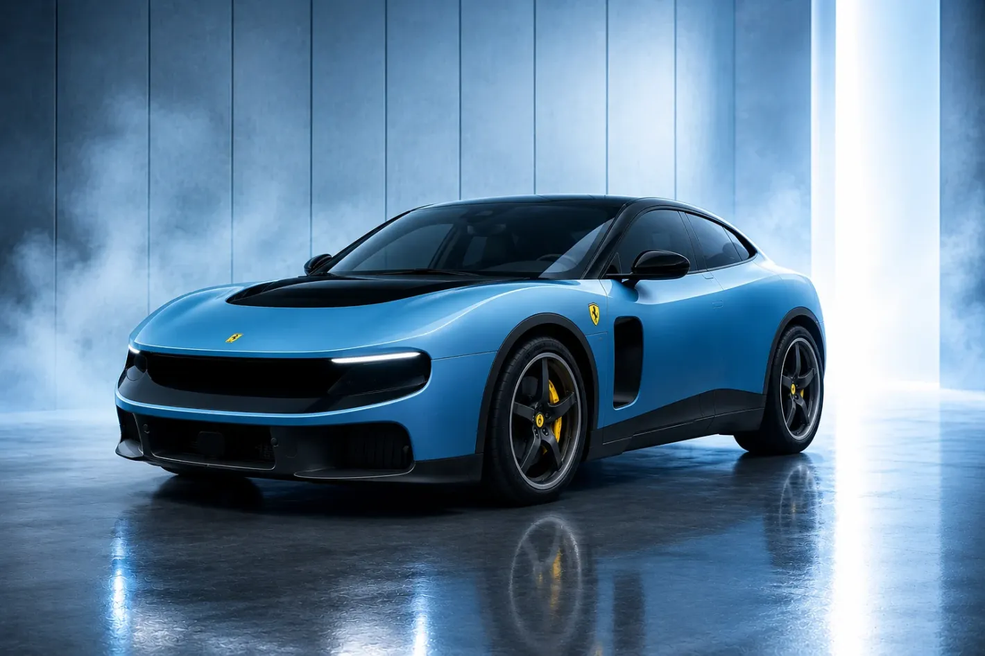 Всички не харесват Ferrari Luce: Мемета взривиха мрежата