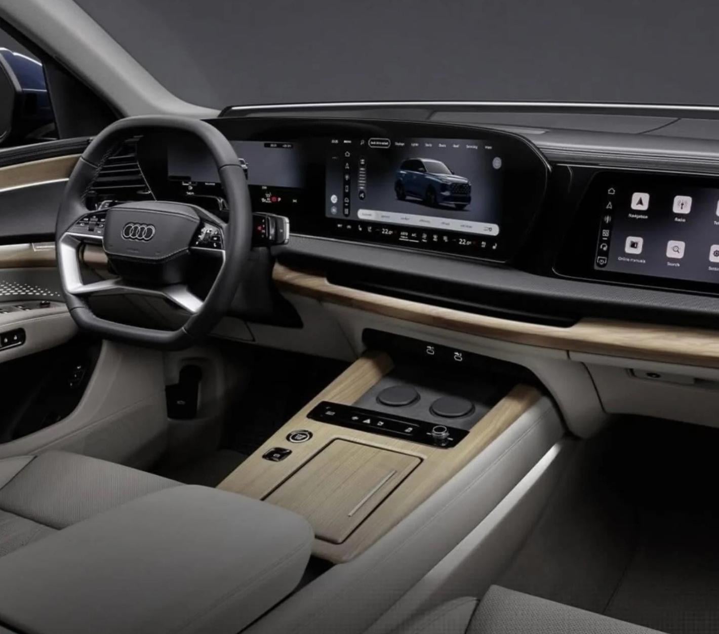 Разсекретиха напълно новият кросоувър Audi Q7 преди премиерата