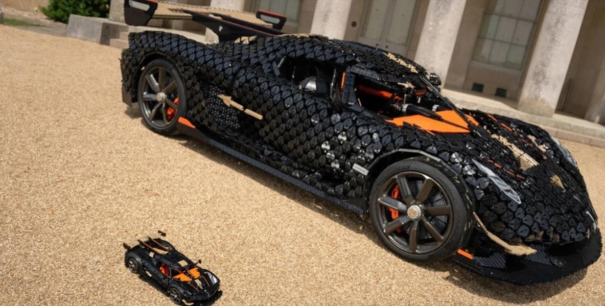 Подборка от зрелищни кадри: Суперкола от Lego вдигна скорост от 111 км/ч