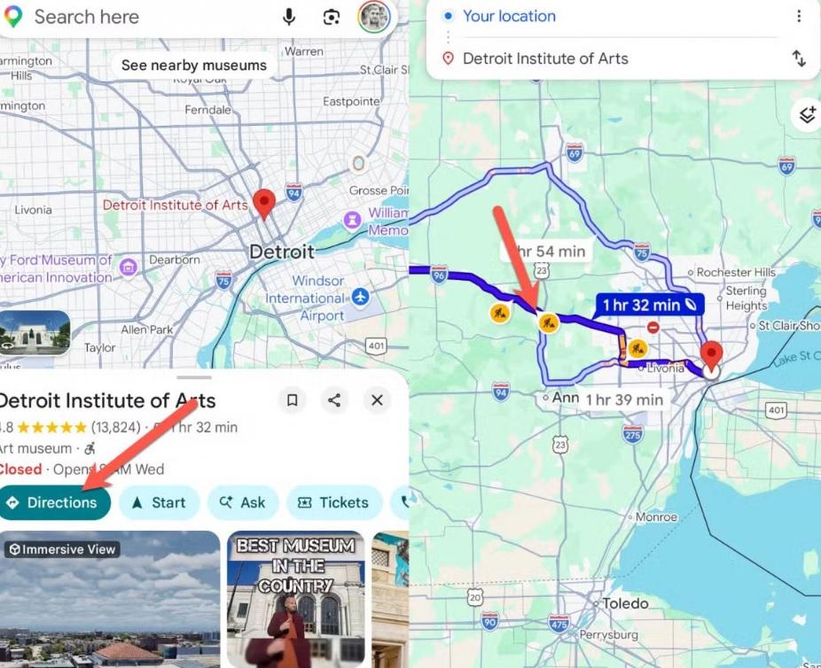 Google Maps по подразбиране използва най-бавния маршрут: как да го промените