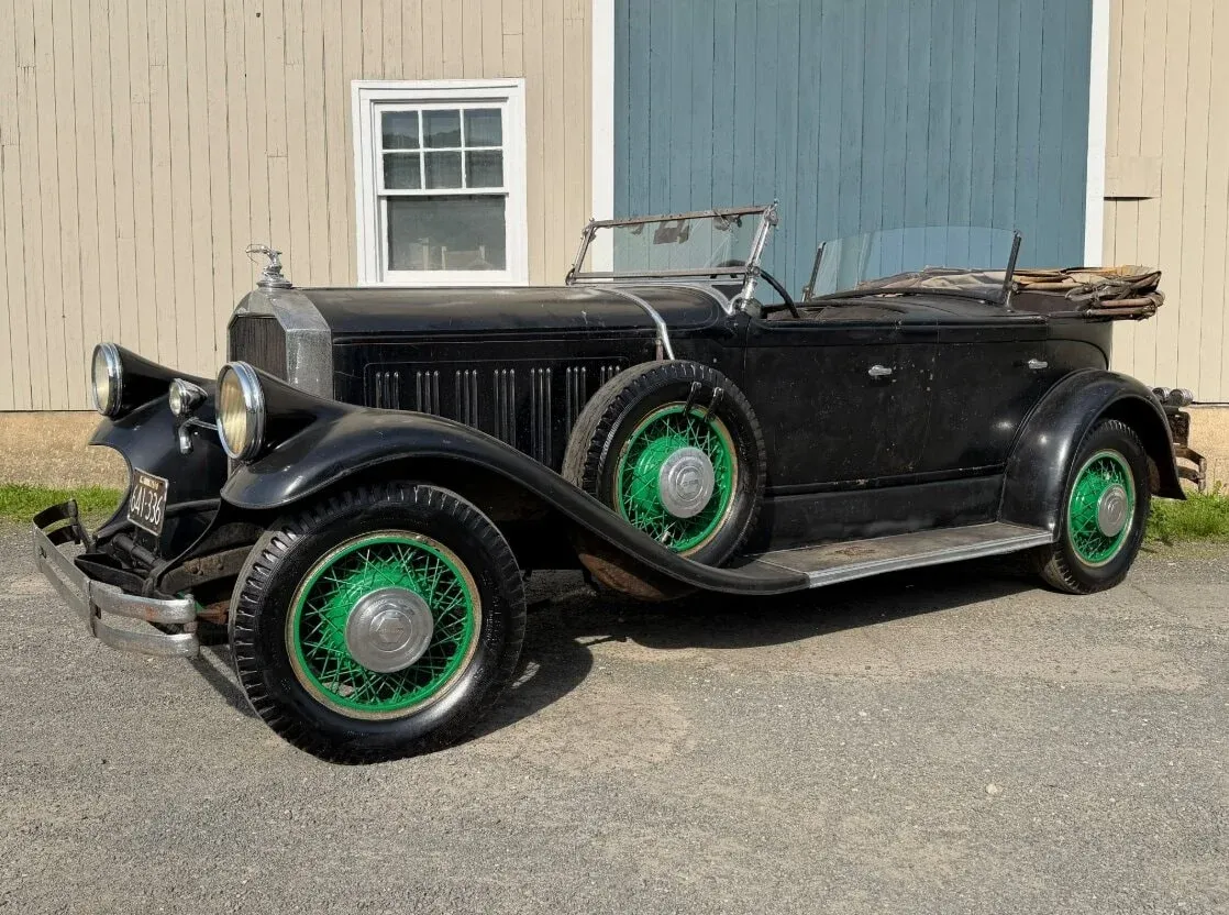 Капсула на времето: Автобижуто Pierce-Arrow Phaeton прекара 77 години в крит гараж