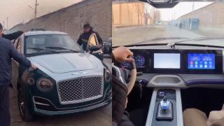 Мъж си купи китайско на Bentley Bentayga на цена от 2560 евро