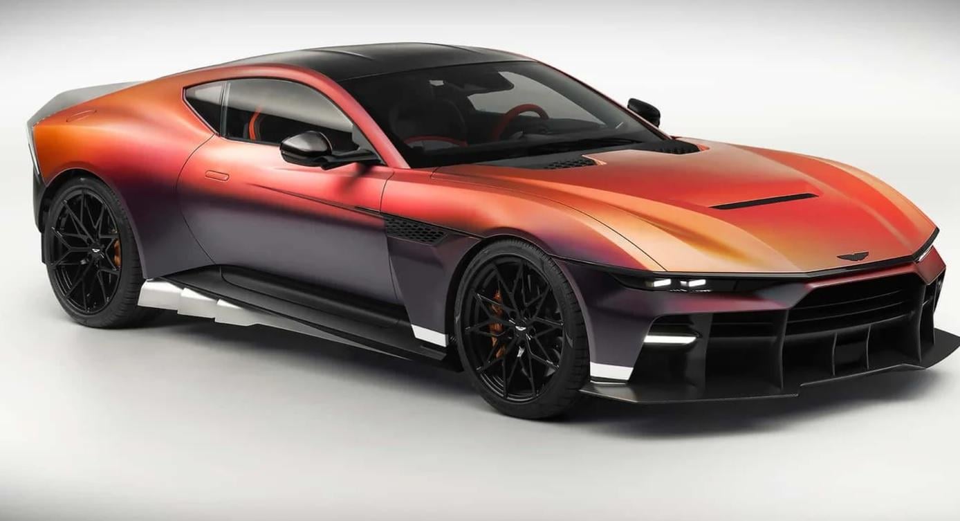 Aston Martin пусна най-мощната кола с предно разположен двигател