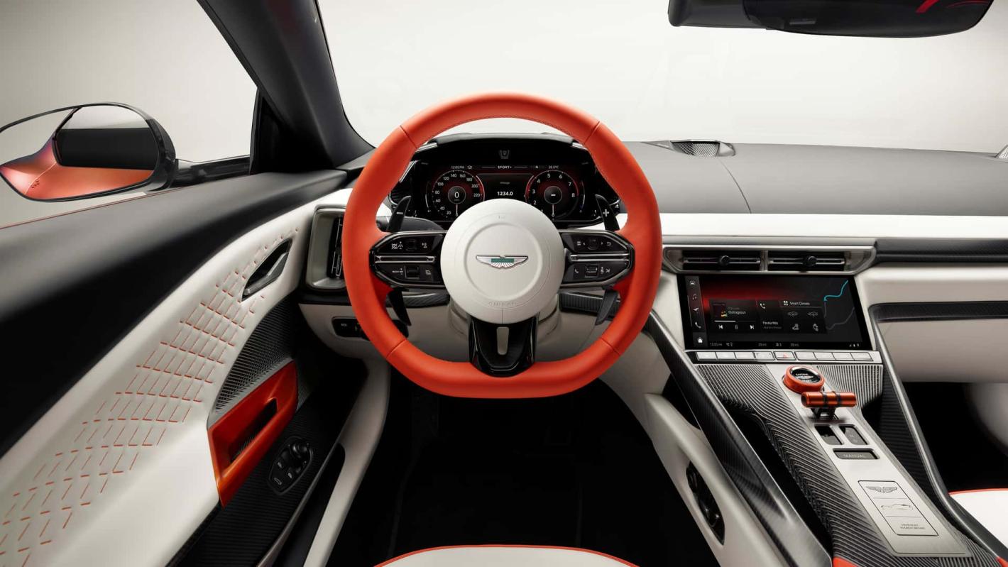 Aston Martin пусна най-мощната кола с предно разположен двигател