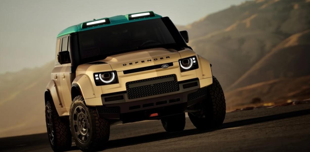 Land Rover показа най-екстремния си модел, който има и режим за скокове