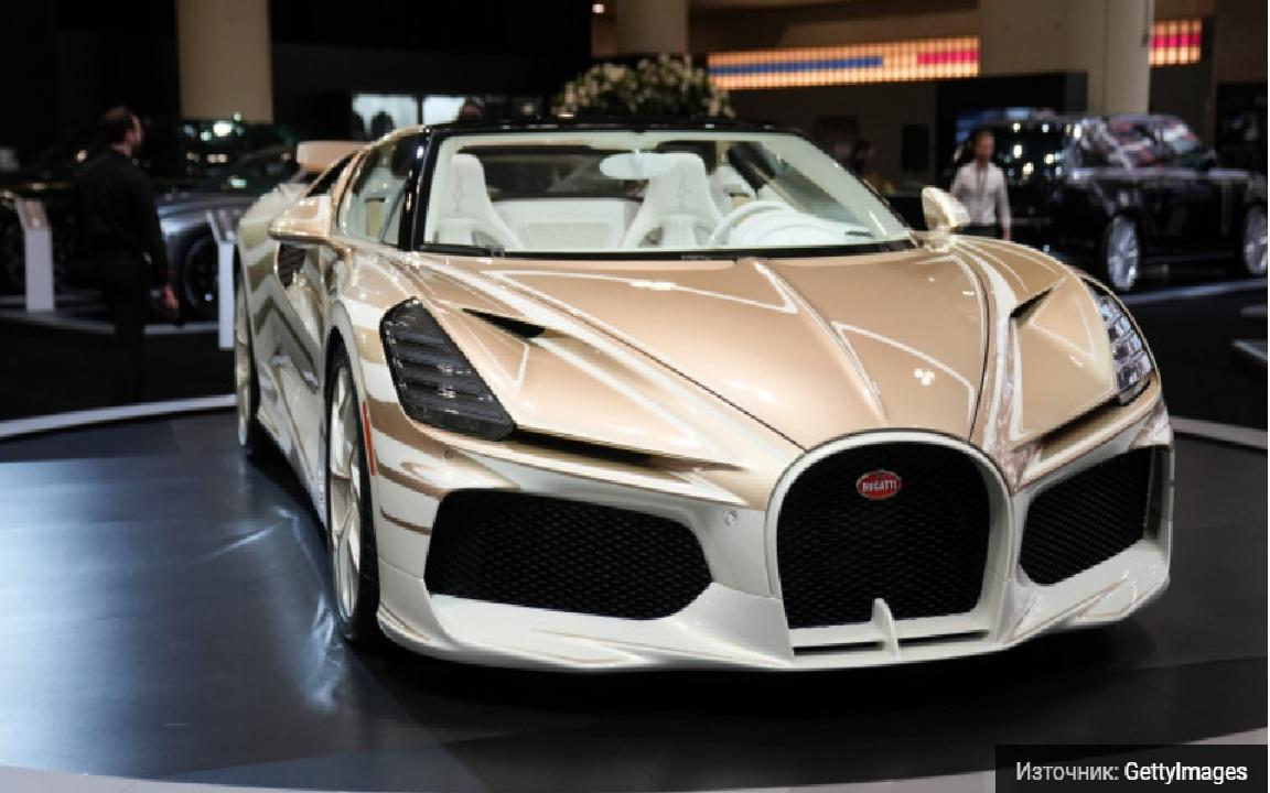 България вече с два броя Bugatti W16 Mistral - от 99 произведени в света
