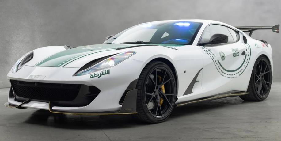 Патрулна полиция получи суперкола Ferrari с 800 конски сили