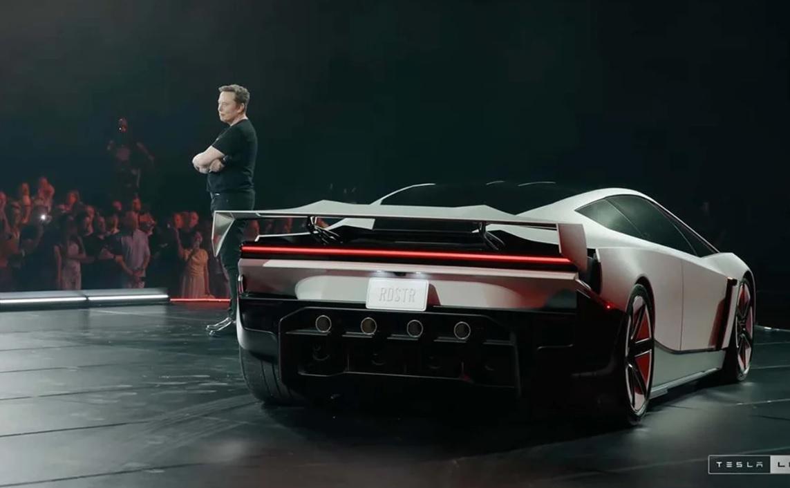 Tesla представи сензационния Roadster, който може да лети и ускорява до 100 км/ч за 0,81 с