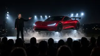 Мегапремиера: Илон Мъск взриви автомобилния свят с новата летяща Tesla Roadster