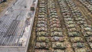 Удивителна гледка: Вижте танковата гробница на СССР