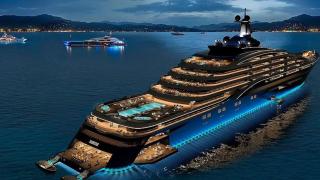 Показаха най-голямата яхта в света – плаващ жилищен блок за 600 млн. долара ВИДЕО