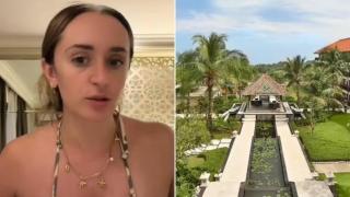 Туристка повярва на снимки от луксозен хотел в Бали и се озова в разрушена сграда