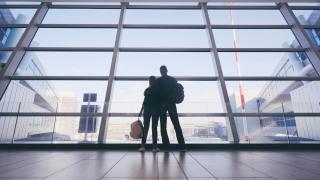 Това беше най-лошият полет в живота му - и тогава той срещна бъдещата си съпруга