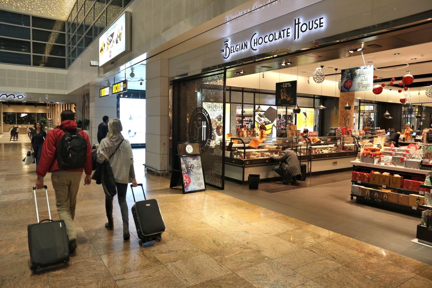 Мястото, на което се продава най-много шоколад в света е... летище