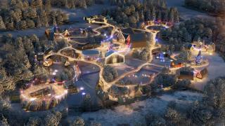 Мястото, където времето спира, небето свети в зелено и мечтите оживяват Снимки