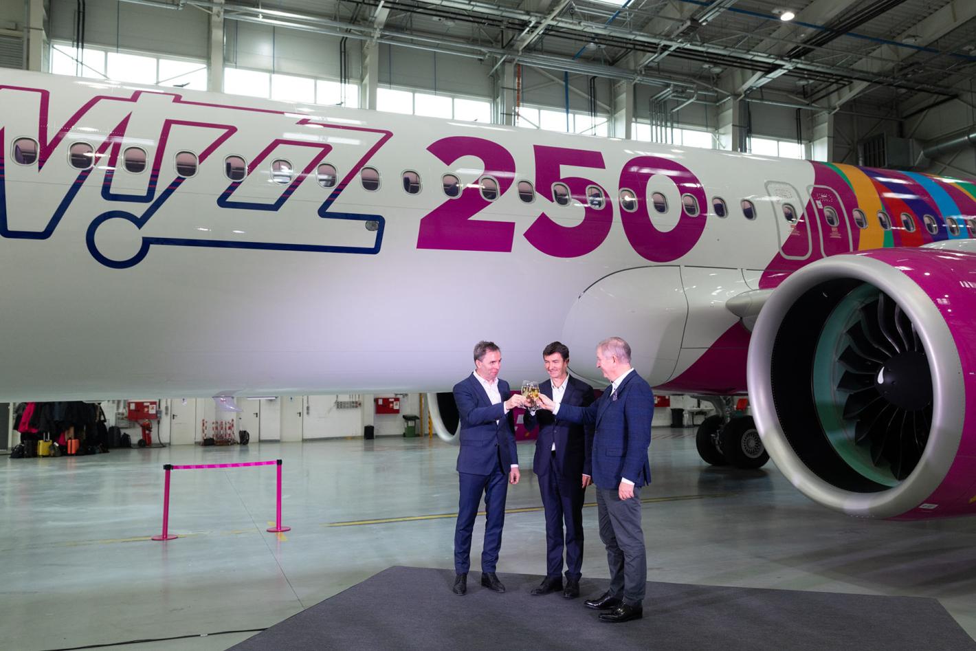 Wizz Air представи 250-ия си самолет