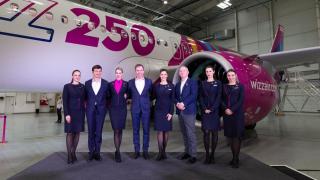 Wizz Air представи 250-ия си самолет