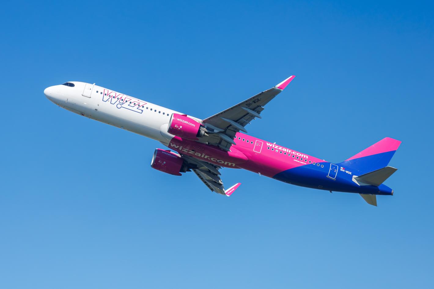 Wizz Air с 5 нови маршрута от летище Варна