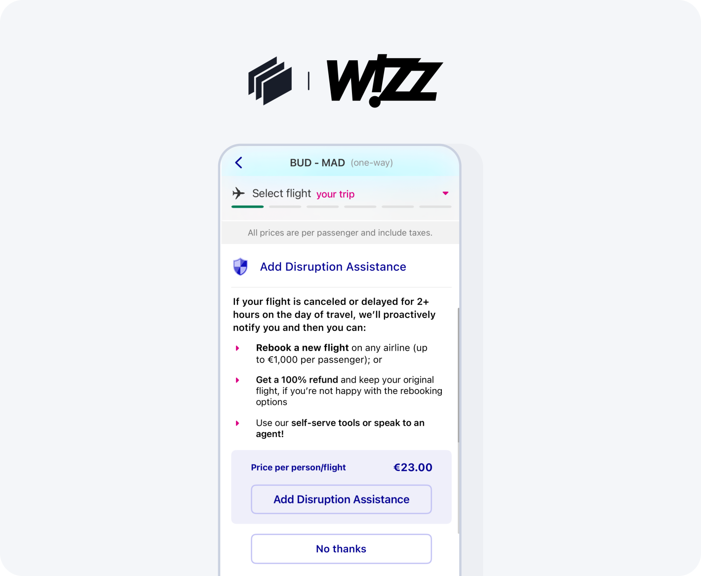 Wizz Air и HTS стартират услуга за помощ при закъснения на полети