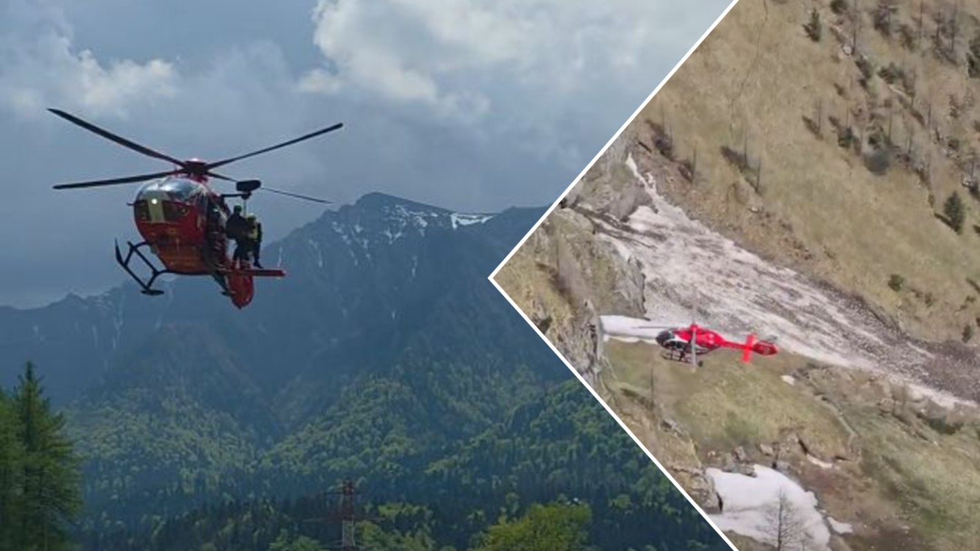 Нови подробности за българина, спасен с хеликоптер в Румъния