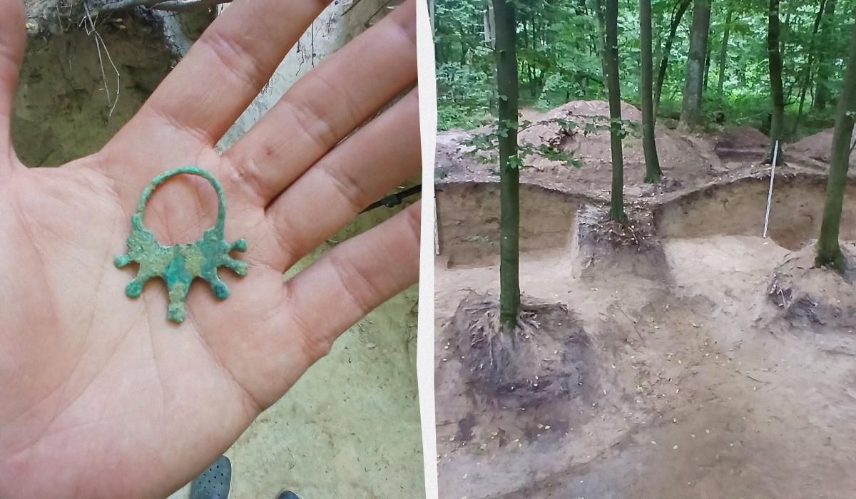 Археолози откриха гробове от XII век и ценни бижута край Киев Снимки