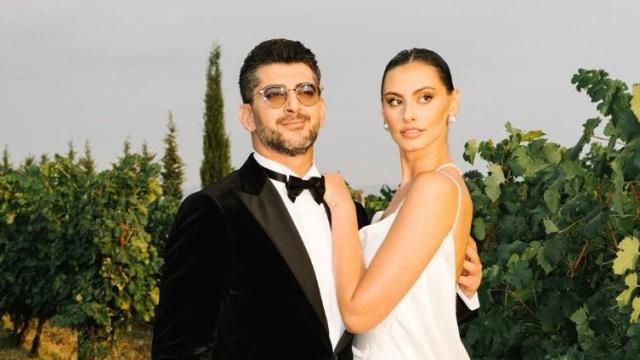 Бременната Ивелина Чоева събра погледите на сватбата на Пъдев и Цвети