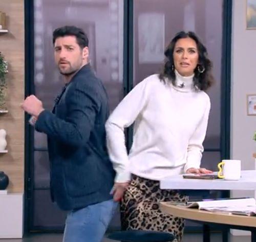 Минаха границата: Франциска напляска Дочев пред гаджето му