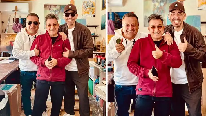 Рачков и Геро гостуваха на Зуека на юбилея му и показаха...