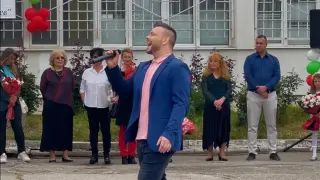 Валентин Велчев пя на патронния празник на училище "Гоце Делчев" СНИМКИ