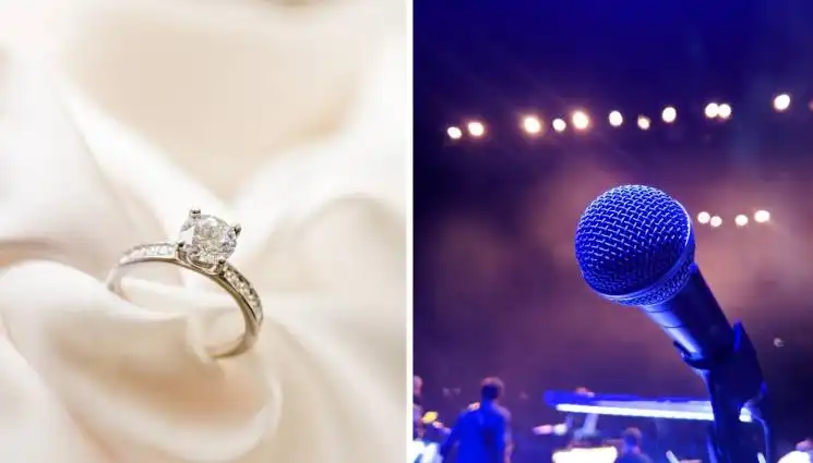 Фолкпевица каза "ДА" на сцената на... Видео