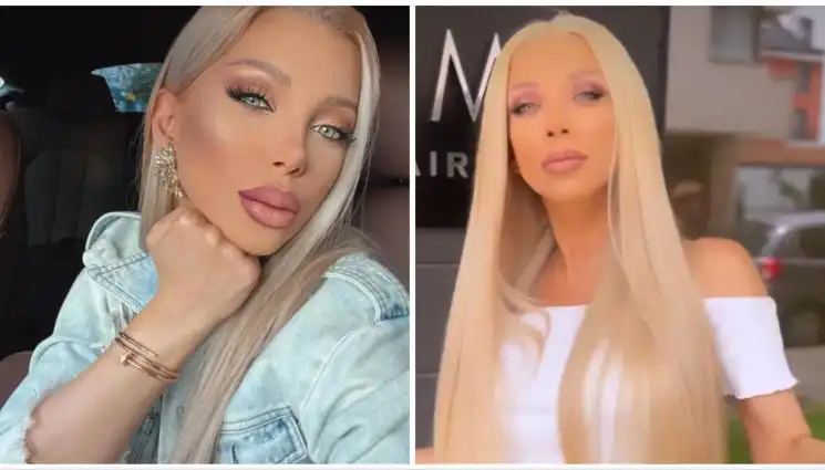 Това Емануела ли е? Фолкдивата шашна с пищна фигура! Видео