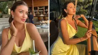 Саня Борисова показа как се глези в Бодрум Снимки