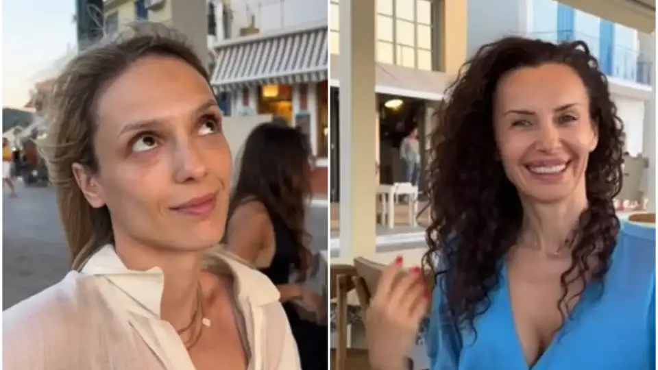 Луиза Григорова и Нели Сано се съблякоха на катамаран Видео 18+