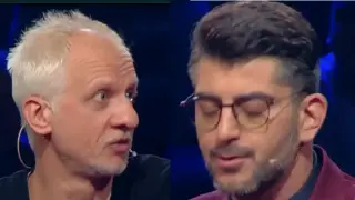 Сашо Кадиев избухна от ревност към колега в ефир и му скочи Снимки