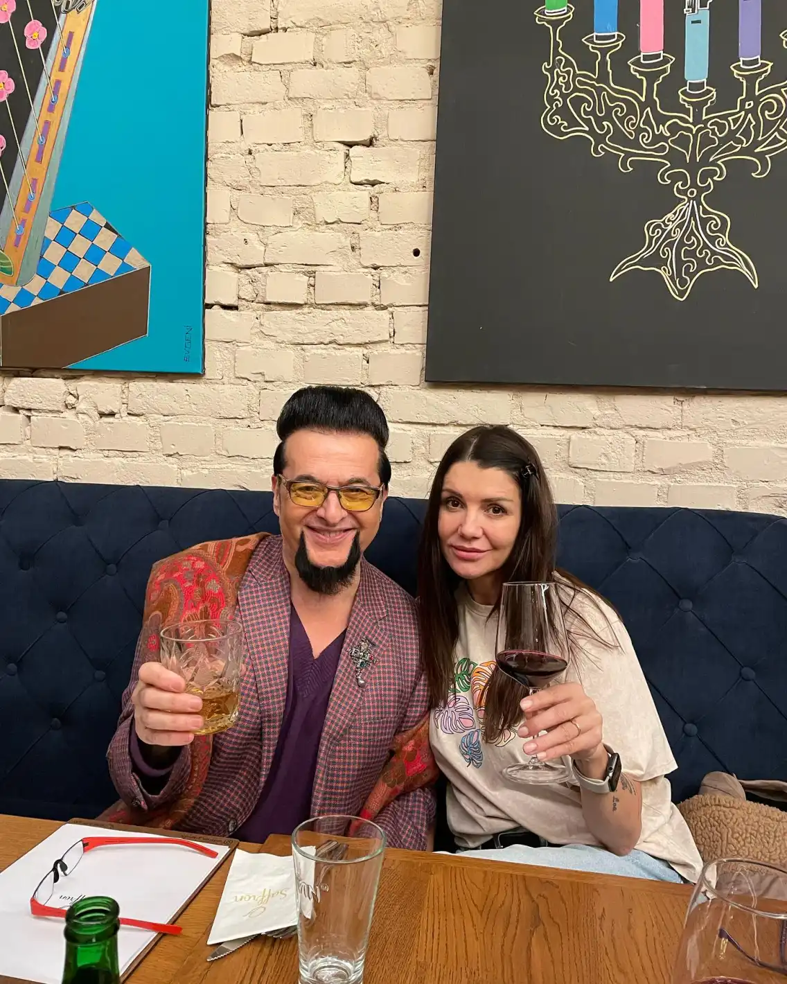 Евгени Минчев и Кали се сдобриха на по чашка Снимка