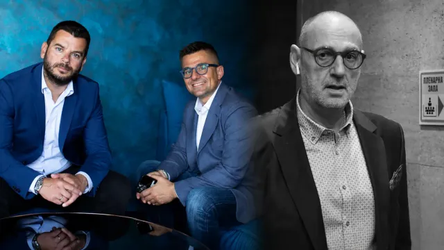 Иван и Андрей с емоционално сбогуване с Любен Дилов-син