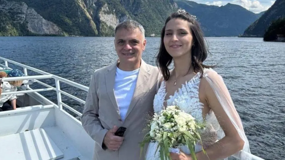 Васко Василев омъжи сестра си в Австрия