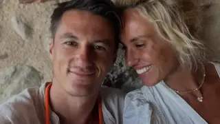 Радина Кърджилова и Пламен Димов се награбиха на плажа в Гърция