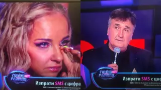 Алекс Раева обляна в сълзи след думите на Веселин Маринов в "Пееш или лъжеш"